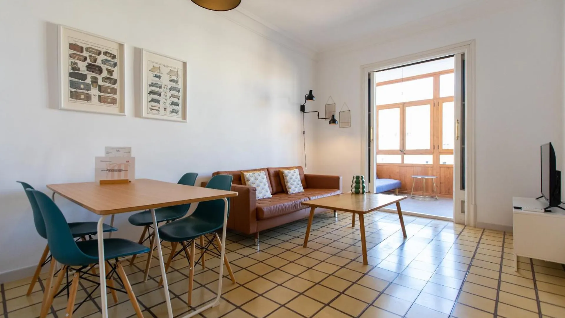 아파트 Eg42B - Modernista Apartamento En El Centro De 바르셀로나